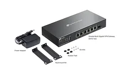 Мультисервісний маршрутизатор TP-Link ER707-M2, 1x2.5GE LAN, 1x2.5GE WAN/LAN, 4xGE LAN, 1xSFP WAN/LAN 1xUSB - мініатюра 2