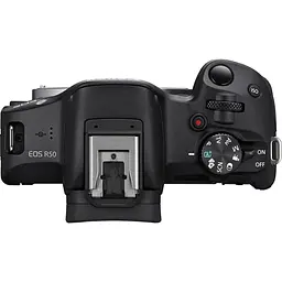 Бездзеркальний фотоапарат Canon EOS R50 Kit RF-S 18-45mm f4.5-6.3 IS STM+RF-S 55-210mm Black (5811C034) UA [87316] - мініатюра 7