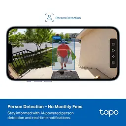 Комплект відеоспостереження бездротовий TP-Link Wi-Fi камера + сонячна панель Tapo C400 KIT - мініатюра 5