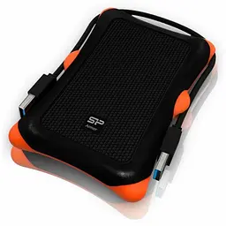 Зовнішня кишеня Silicon Power HDD/SSD 2.5'' Кишеня USB3.0 Armor A30 Black (SP000HSPHDA30S3K) - мініатюра 2