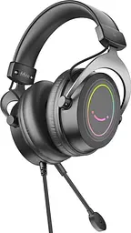 Навушники HF Stereo Fifine H3 Black UA - мініатюра 5