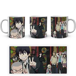 Кухоль GeekLand Blue Exorcist Синій Екзорцист BE 02.22 330 мл білий - мініатюра 4
