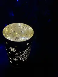 Світильник декоративний Luca Lighting Сніжинки 15.9х15 см чорний (8720362197607_2) - мініатюра 3