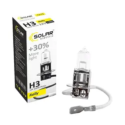 Галогенова лампа Solar H3 12V 100W PK22s Starlight +30%(1213)
