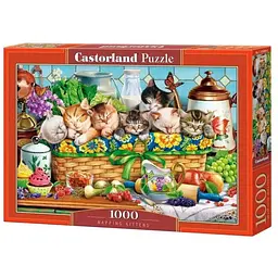 Пазл Castorland puzzle Дрімаючі кошенята, 1000 ел. (C-105069)
