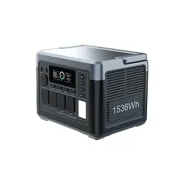 Зарядна станція Oukitel P1500E Plus, 1800W, 1536Wh, LiFePO4 - мініатюра 2