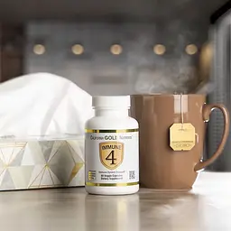 Біокомплекс для зміцнення імунітету (Immune 4) 60 капсул.California Gold Nutrition