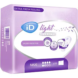 Урологічні прокладки iD Light Maxi 10 шт. - мініатюра 2