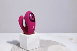 Вібратор Vive Yoko 19.7 см (фуксія) - мініатюра 17
