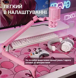 Мікрофон Fifine Pink конденсаторний USB (TAM6P) - мініатюра 6