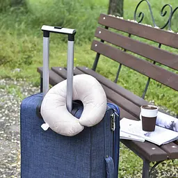 Подушка дорожня Ideia рогалик Travel, 32х32 см, бежевий (08-73548) - мініатюра 2