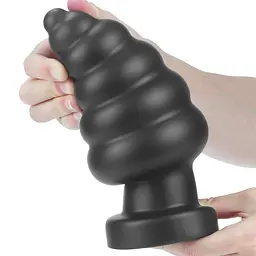 Анальна пробка King Sized Vibrating Anal Cracker 7, 18 см (чорний) - мініатюра 3