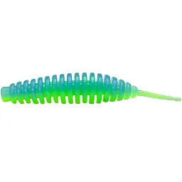 Силікон FishUP Tanta 2.5" #206 - Sky/Chartreuse (8 шт/уп)