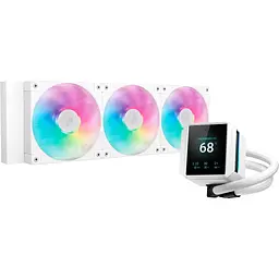 Система рідинного охолодження Deepcool Mystique 360 ARGB White (R-LX360-WHDSNMCP-G-1)