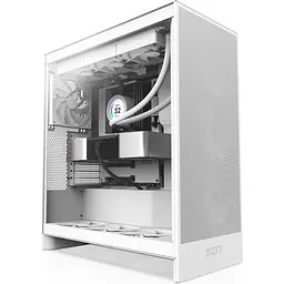 Корпус для ПК NZXT H7 Flow All White (CM-H72FW-01) - мініатюра 9