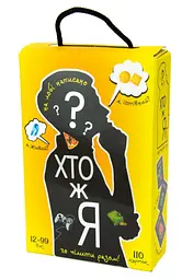 Настільна гра Strateg Хто я? українською мовою (30961)