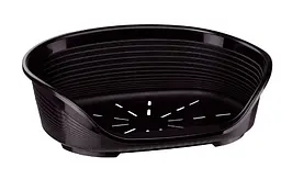 Пластиковий лежак для собак і котів Ferplast Siesta Deluxe 12 чорний 111×80,5×33,5 см 70212917