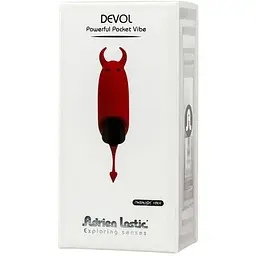 Віброкуль Adrien Lastic Pocket Vibe Devol з хвостиком і ріжками - мініатюра 5