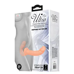 Безремінний страпон Baile Ultra Female Strapless Strapon, 15.1 см - мініатюра 6