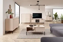 Стіл журнальний Perfect Home Даст / Dast 97 Беж (PFH-091001) - мініатюра 8