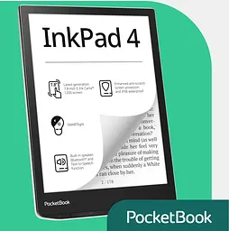 PocketBook Електронна книга 743G InkPad 4 Stardust Silver - мініатюра 6