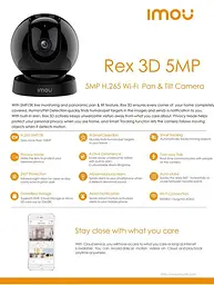 IP-камера відеоспостереження IMOU REX 3D 5мп (IPC-GS2DP-5K0W) - мініатюра 8