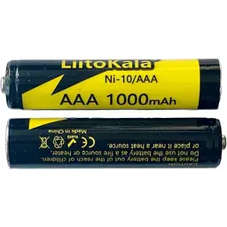Акумулятор LiitoKala AAA 1000mAh NiMH 1шт [NI-10/AAA] [115474]  - мініатюра 3