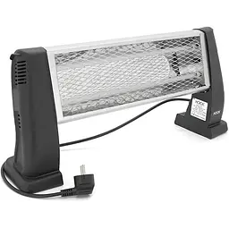 Інфрачервоний обігрівач Voltronic HOOK H-406 1000Вт, 2 режими 500/1000Вт, 550x250x120mm, Box