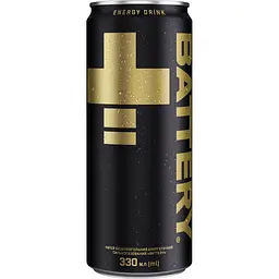 Енергетичний безалкогольний напій Battery Energy Drink 330 мл (933098)