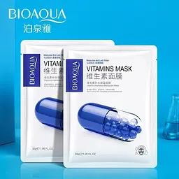 Маска для обличчя Bioaqua Vitamins Hydration Moisturize Mask, 30 г - мініатюра 3