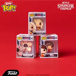 Набір ігрових фігурок Демогоргон Funko Bitty POP! 83661 серії Дуже дивні дива - мініатюра 3
