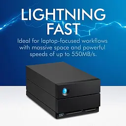 Зовнішній жорсткий диск LACIE 3.5" 28TB (STLG28000400) - мініатюра 7