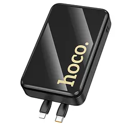 Портативна батарея Powerbank Hoco Q37A Graceful 22.5W+PD20W with two cables 20000mAh Black - мініатюра 7