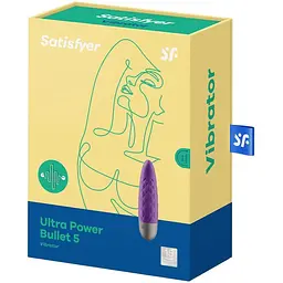 Мінівібратор Satisfyer Ultra Power Bullet 5 Фіолетовий - мініатюра 7
