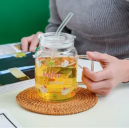 Кухоль з трубочкою та кришкою Water 14603 400 мл - мініатюра 2
