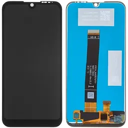 Дисплей Honor 8S /Huawei Y5 2019 чорний, Rev2.2, оригінал PRC