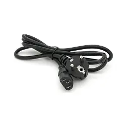 Кабель живлення C13 1.5m 0.75mm2 Voltronic (PC-186 CEE7/7-C13-CCA15)