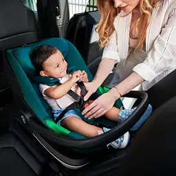 Автокрісло переноска Kinderkraft I-Care I-Size 0-13 кг Harbor Blue - мініатюра 9