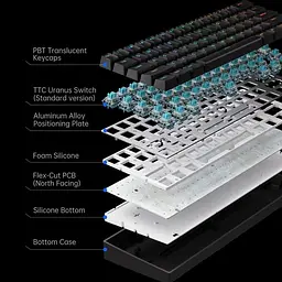 Клавіатура MCHOSE Ace 60 Pro RGB KTEK Magnetic Switch (MC-ACE60-4A) Black (G-000003614) - мініатюра 6