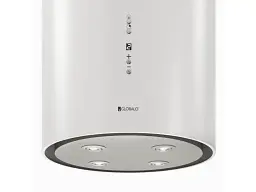 Витяжка GLOBALO Cylindro Isola 39.7 White - мініатюра 3