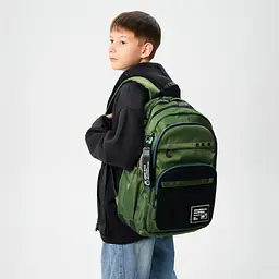Рюкзак шкільний YES TS-47 Urban Style 45,5х31,5х15,5 см Хакі (559919) - мініатюра 10