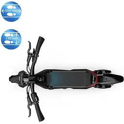 Електросамокат OKAI ES800 Panther Off-Road чорні колеса 12" 1500 (3000)W - мініатюра 8