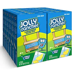 Порошковий напій Jolly Rancher Water Drink Mix Blue Raspberry Lemonade 19.3 г - мініатюра 4