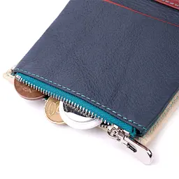 Оригінальне портмоне для жінок із натуральної шкіри ST Leather 19451 бежеве - мініатюра 8