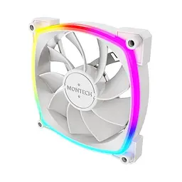 Корпусний вентилятор 120MM RX120 PWM WHITE MONTECH - мініатюра 3