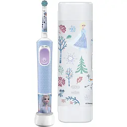 Електрична зубна щітка Oral-B Pro Kids Крижане серце + Футляр