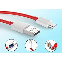 Мережевий зарядний пристрій OnePlus SUPERVOOC 80 Вт + кабель USB-A — USB-C (VCB8HBCH) EU [166486] - мініатюра 5