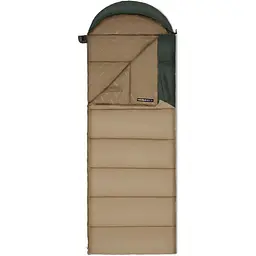 Спальник з капюшоном Naturehike Sunny Day PL02 U450 CNK2550WS028 Brown/Green (6977465868435) [146583]