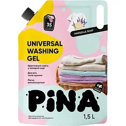 Гель для прання PINA 1.5л Universal Marseille Soap (дой-пак)
