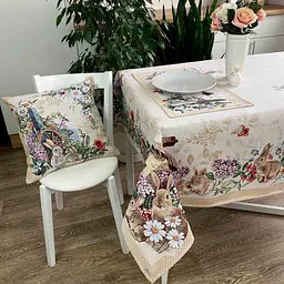 Скатертина гобеленова на стiл Alicia 135х350см (034292) - мініатюра 2